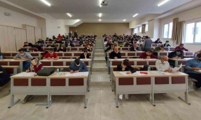 Konya devlet üniversitelerinin görevde yükselme sınavları NEÜ tarafından gerçekleştirildi