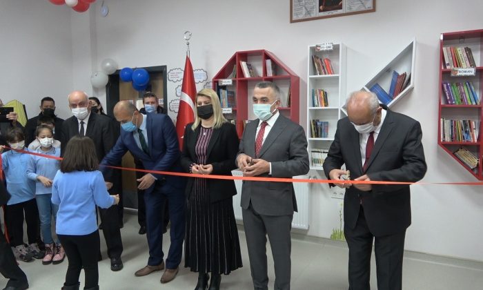 “Kütüphanesiz Okul Kalmasın Projesi” kapsamında Kırklareli’nde 93 okulda kütüphane açıldı