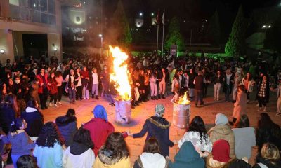 Manisa’da yurt öğrencileri ’Biz Bize Moral Akşamları’ ile stres attı