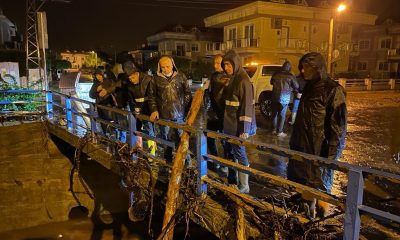 Marmaris Belediyesi ekipleri tam kadro sahada