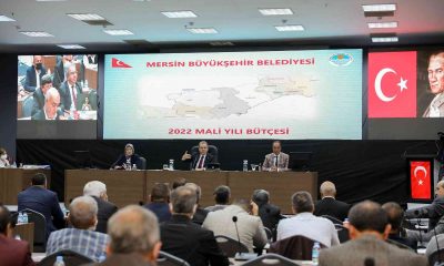 Mersin Büyükşehir Belediyesinin 2022 yılı bütçesi kabul edildi