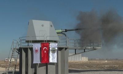 Milli Deniz Topu’nun test atışı başarıyla tamamlandı