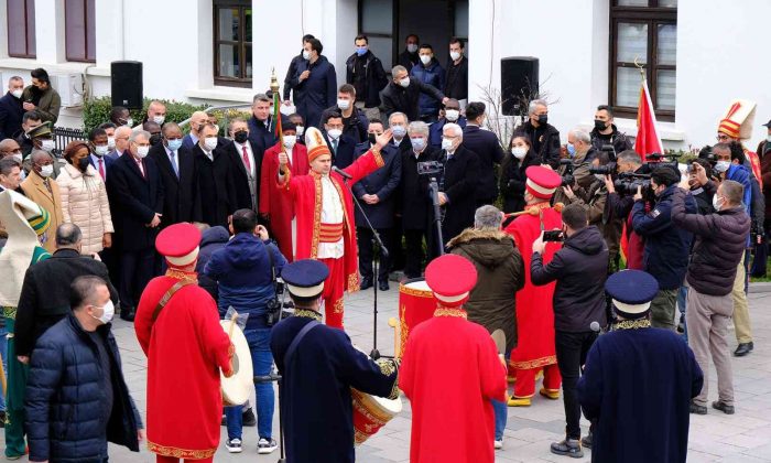 Nijer Başbakanı Sakarya’da mehteranla karşılandı