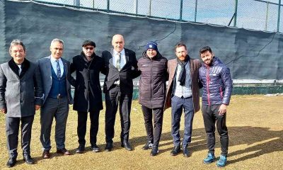 Öztürk Erzurumspor antrenmanında