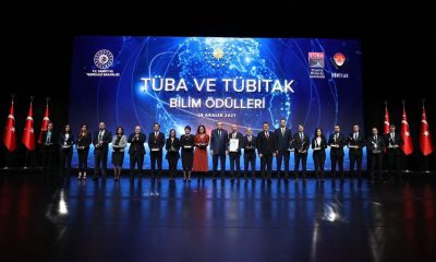 Rektör Karacoşkun, TÜBA ve TÜBİTAK Bilim Ödülleri Törenine katıldı