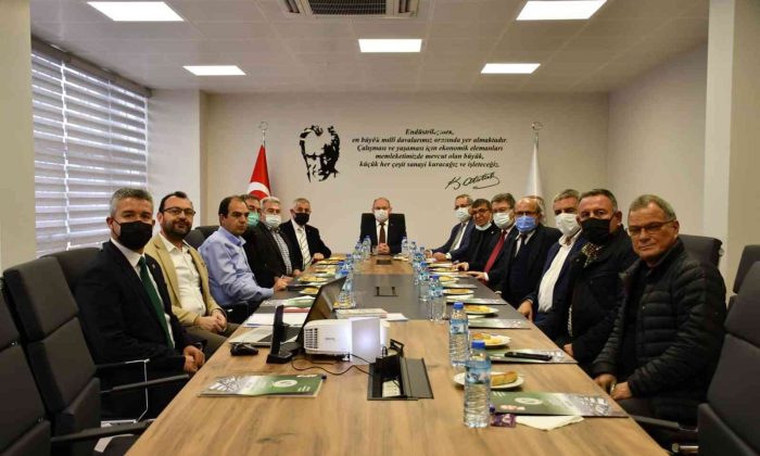 Salihli OSB’de yılın son toplantısı yapıldı