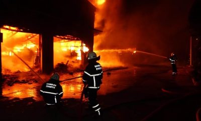 Samsun itfaiyesi 1 yılda 1968 yangın söndürdü