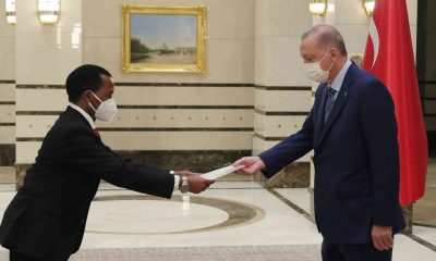 Tanzanya Büyükelçisi Mohamed, Cumhurbaşkanı Erdoğan’a güven mektubu sundu