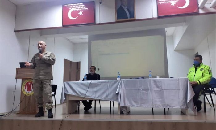 Taşımalı eğitim sürücülerine eğitim verildi