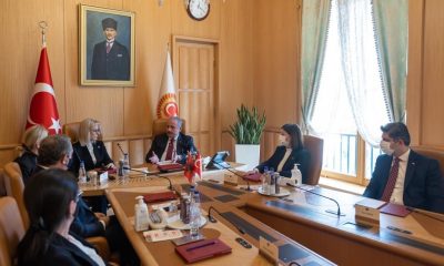 TBMM Başkanı Şentop Arnavutluk Meclis Başkanı Nikolla ile görüştü