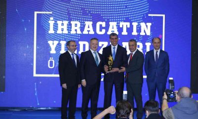 Türkiye sektör şampiyonu Altunkaya’ya , “İhracatın Yıldızı” ödülü