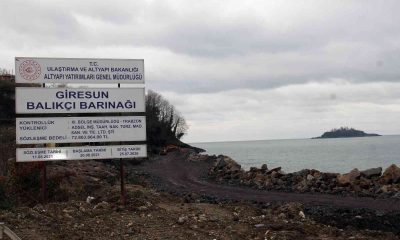 Türkiye’nin en büyük balıkçı barınağının yapımına Giresun’da başlandı