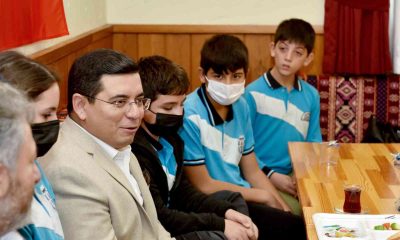 Tütüncü, SAYAD’ın misafiri çocuklarla buluştu