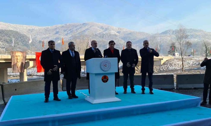 Ulaştırma Bakanı Karaismailoğlu Filyos 5 köprüsünü hizmete açtı