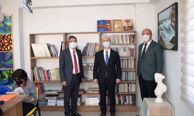 Yeni İl Milli Eğitim Müdürü Tatlı,  Ayvalık’ta incelemelerde bulundu