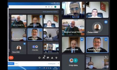 Yönetimin Gözden Geçirilmesi toplantısı Rektör Çamsarı başkanlığında yapıldı