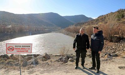 Zincidere Göleti’nde çalışmalar devam ediyor