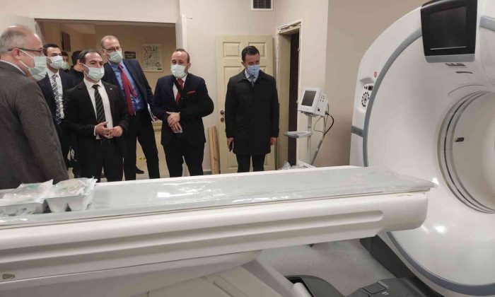 Açıkgöz Nazilli Devlet Hastanesi’ndeki çalışmaları yerinde inceledi