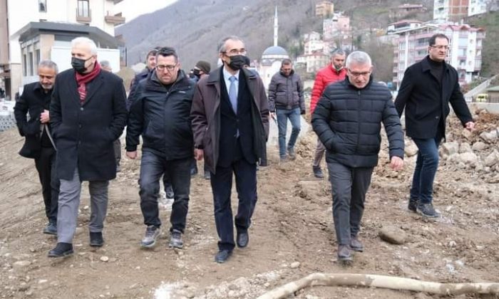 AK Parti Giresun Milletvekili Aydın Dereli’de incelemelerde bulundu