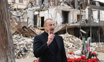 Aliyev: “Bölgemizde Ermeni faşizminin yükselmesine asla izin vermeyeceğiz”