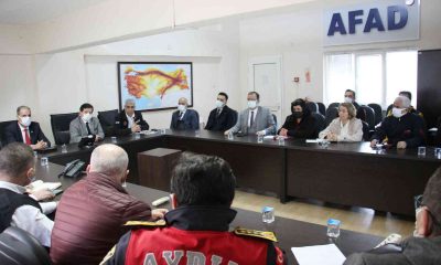 Aydın’da 2021-2022 Kış Tedbirleri toplantısı yapıldı