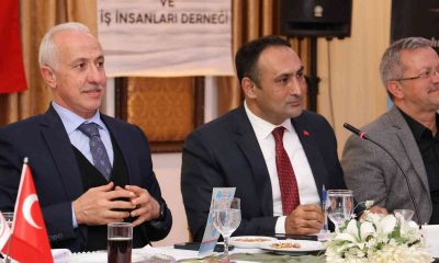 Başkan Yılmaz, iş insanlarıyla bir araya geldi