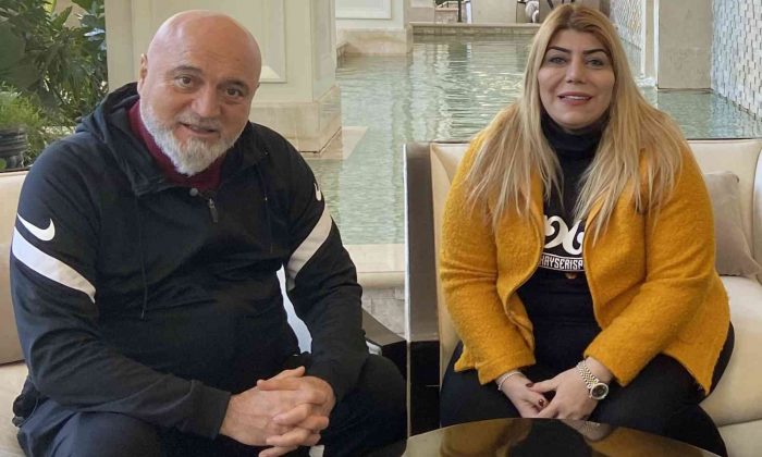 Berna Gözbaşı Antalya kampında