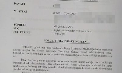 Bursaspor Kulübü’nden yeni İsmail Çokçalış açıklaması