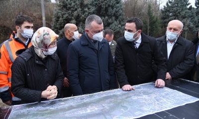 Büyükakın ve Özlü, Ahmet Yesevi Caddesi’ni inceledi