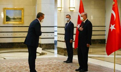 Cumhurbaşkanı Erdoğan, ABD Büyükelçisini kabul etti