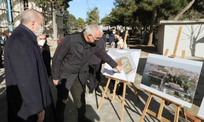 Cumhurbaşkanı Erdoğan, Divanhane binasını inceledi