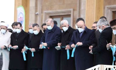 Cumhurbaşkanı Erdoğan, Sağlık Bilimleri Üniversitesi Gülhane Camii açılış törenine katıldı