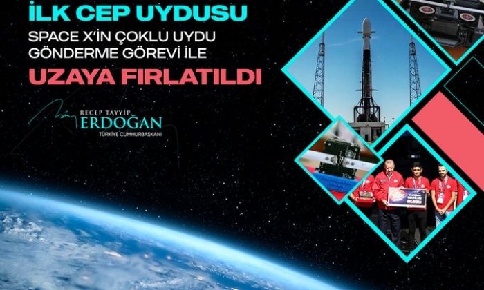Cumhurbaşkanı Erdoğan’dan uzaya fırlatılan Grizu-263A mini uydusuna ilişkin paylaşım
