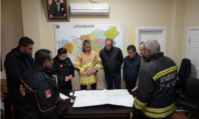 Diyarbakır’da beklenen yoğun kar yağışı nedeniyle kriz masası kuruldu