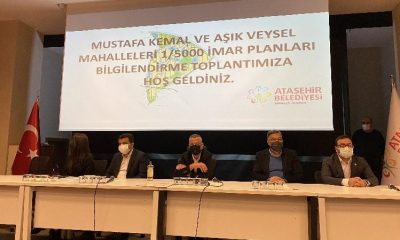 (Düzeltme) Ataşehir’de Âşık Veysel Ve Mustafa Kemal Mahalleleri imar bilgilendirme toplantısı yapıldı