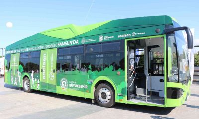 Elektrikli otobüs projesine katılacak belediyeler Samsun’a telif ücreti ödeyecek