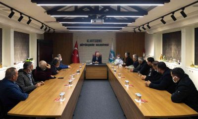 Felahiyeli muhtarlardan Başkan Büyükkılıç’a teşekkür ziyareti