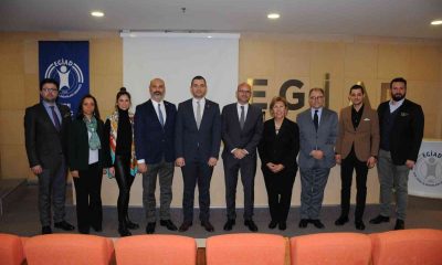 Fransa İstanbul Başkonsolosu Gauvin ve beraberindeki heyetten EGİAD’a ziyaret