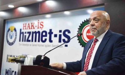 Hak-İş Genel Başkanı Arslan: “CHP ve HDP’li belediyelerin sendikamıza operasyonlarını asla unutmayacağız”