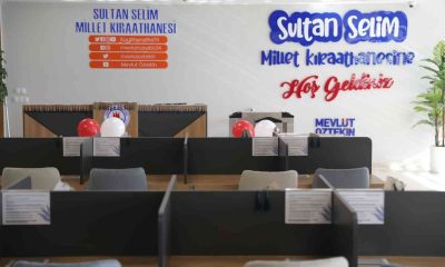 Kağıthane’de Sultan Selim Millet Kıraathanesi açıldı