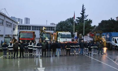 Kartal Belediyesi beklenen kar yağışına karşı teyakkuzda