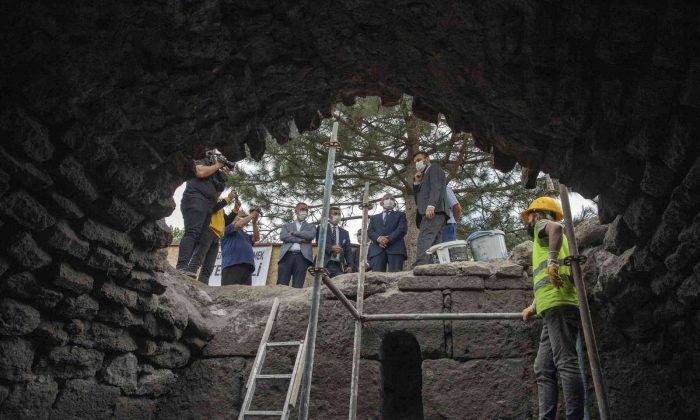 Kayseri’de yeraltından tarih fışkırdı