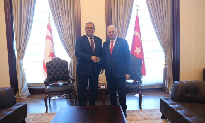 KKTC Başbakanı Sucuoğlu’ndan AK Parti Genel Başkanvekili Yıldırım’a ziyaret
