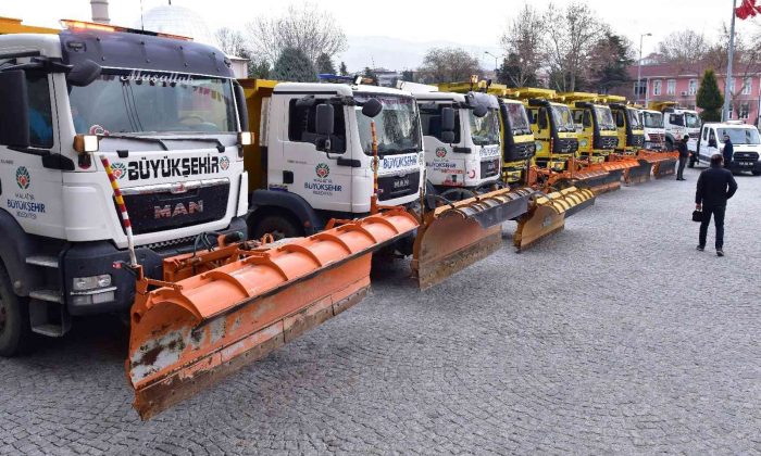 Malatya’da karla mücadele hazırlığı tamam