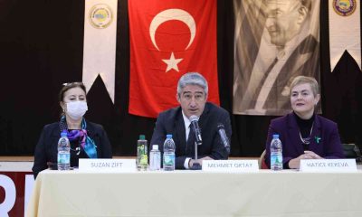 Marmaris Belediye Başkanı Oktay Kent Konseyi Kadın Meclisi toplantısına katıldı