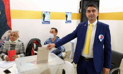 Nazilli Elektrikçiler Odası’nda Akyol güven tazeledi