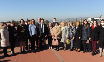 Rektör Aldemir Cumhurbaşkanı Erdoğan’ın programında görev alan personeli yemekte ağırladı