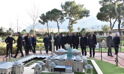 TDBB yönetim kurulu üyeleri Şehzadelerpark’a hayran kaldı