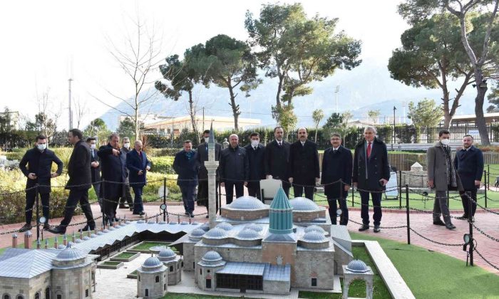 TDBB yönetim kurulu üyeleri Şehzadelerpark’a hayran kaldı