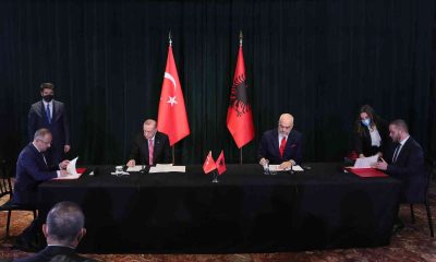 Türkiye ile Arnavutluk arasında 7 anlaşma